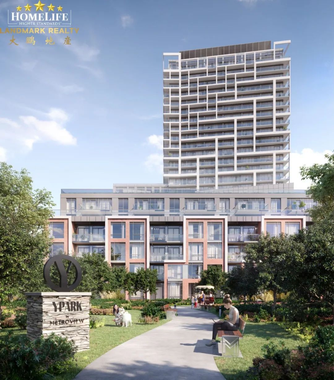 【Y9825】央街系列！2021年首幢公寓登场，列治文山便利社区高性价比超值项目